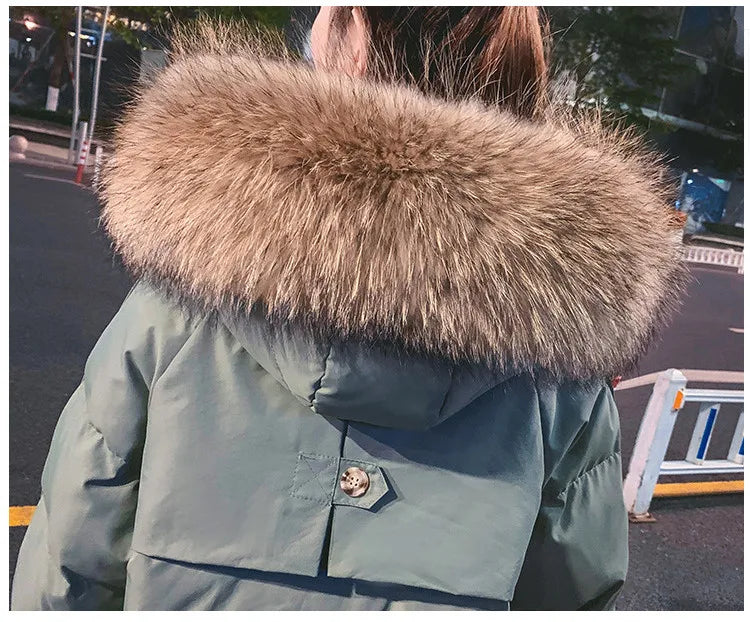 THE VEONA WOMEN'S LONG PARKA JACKET