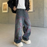 THE OUTLAW GRAFFITI WASH DENIM JEANS
