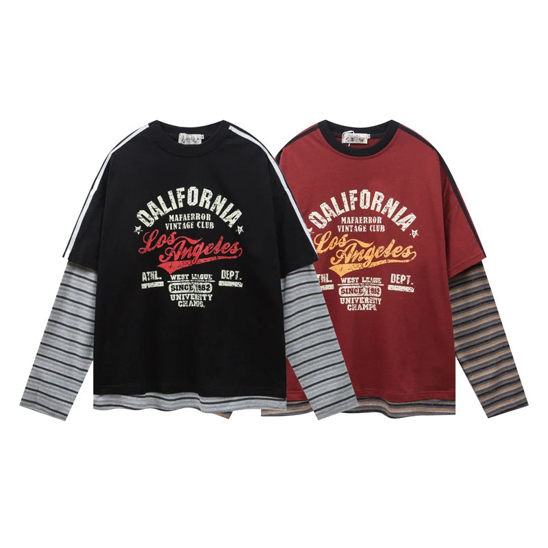 STRIPECRAFT PATCHWORK STREETWEAR SHIRT
