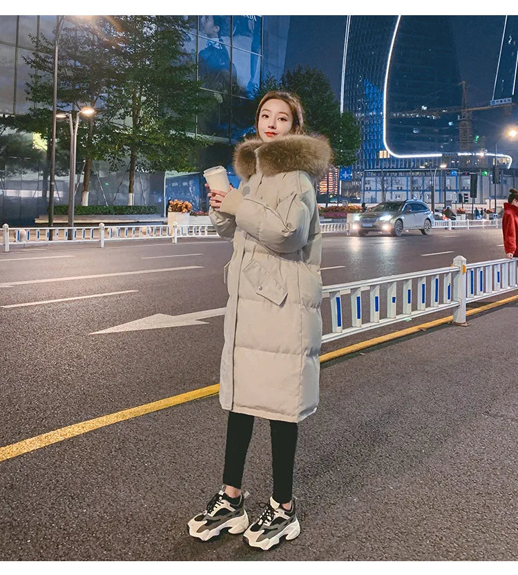 THE VEONA WOMEN'S LONG PARKA JACKET