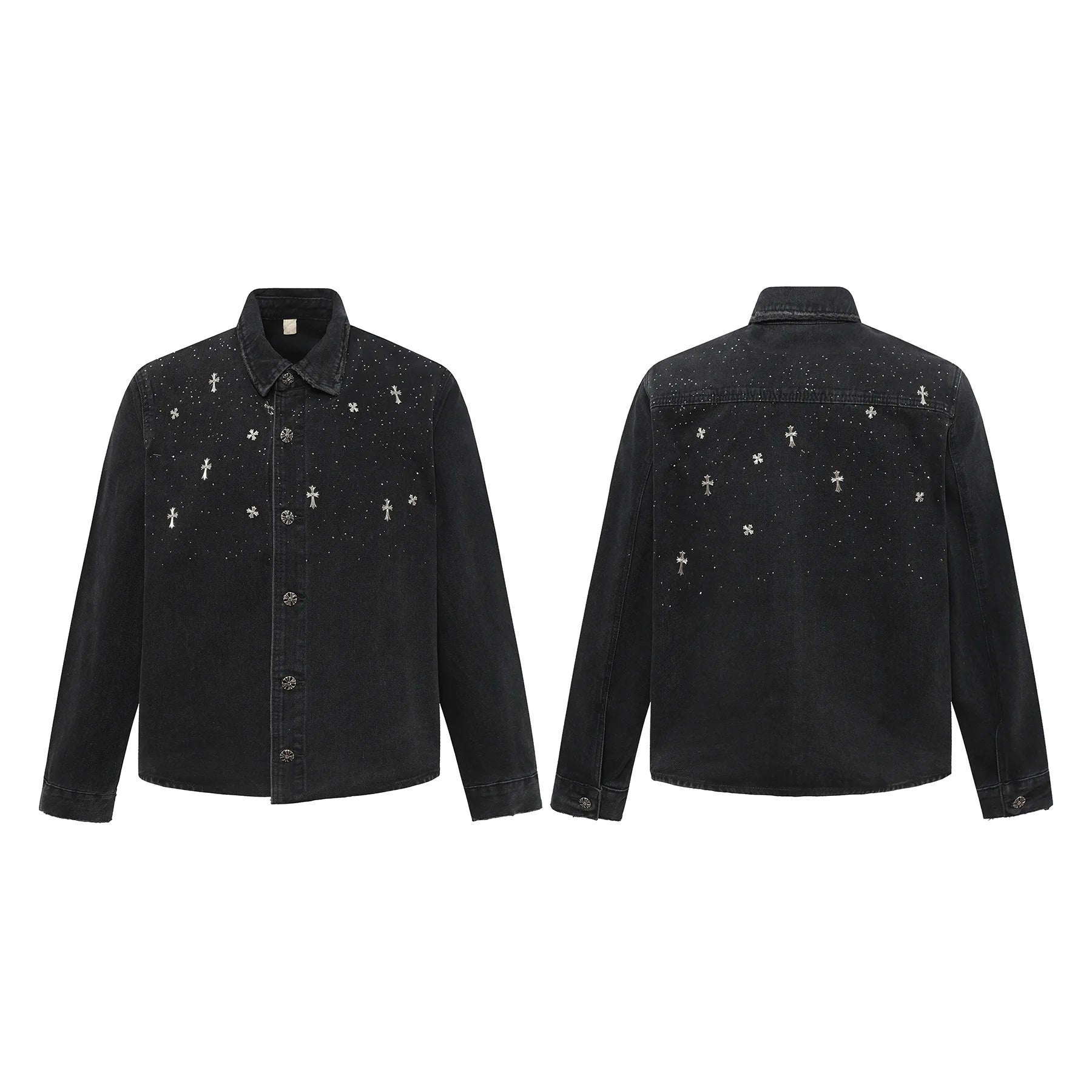 THE STARRY CROSS DENIM JACKET
