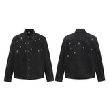 THE STARRY CROSS DENIM JACKET