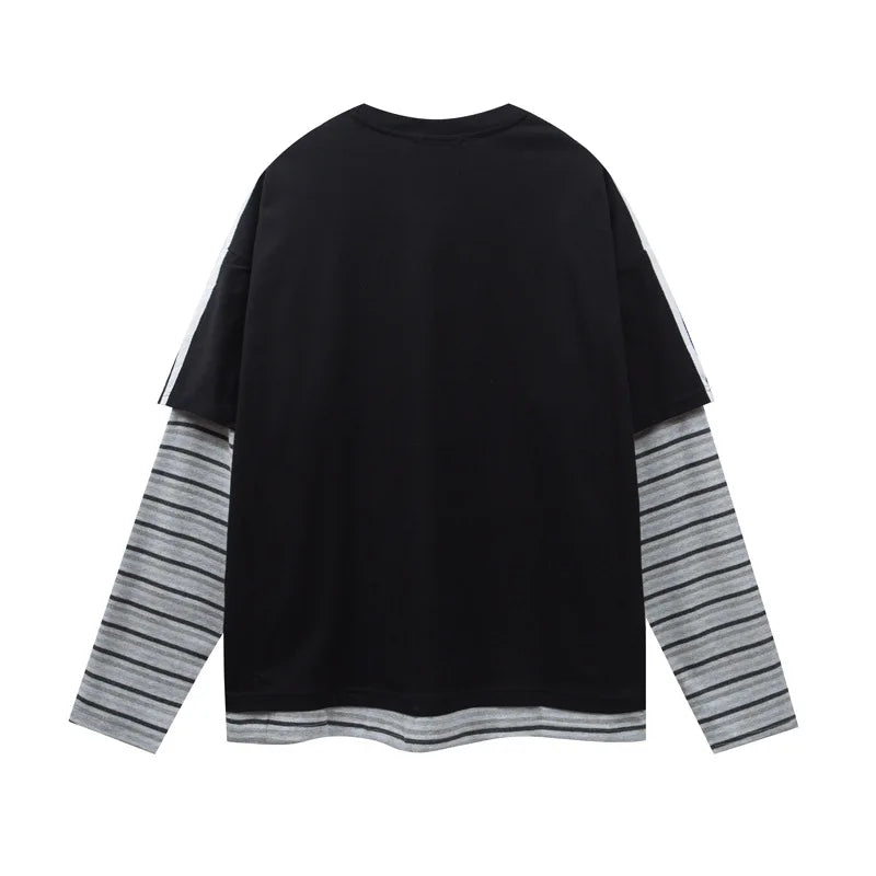 STRIPECRAFT PATCHWORK STREETWEAR SHIRT