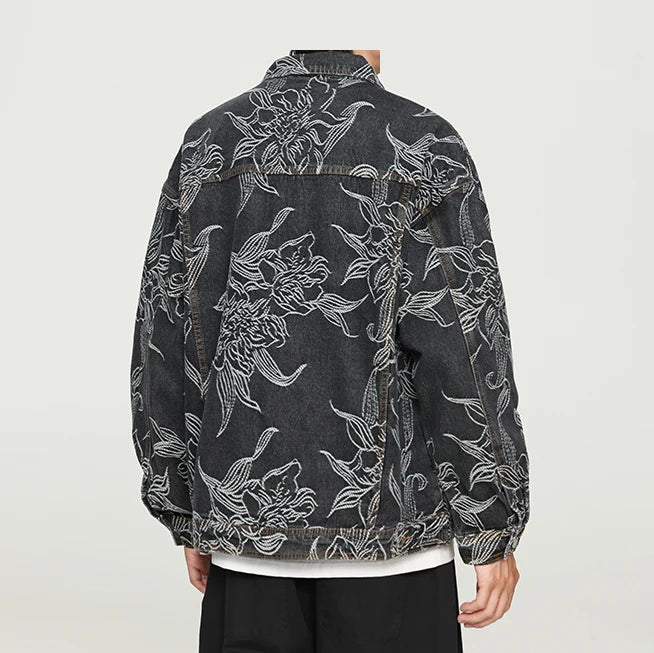 THE FLORAL EMBROIDERY STREETWEAR JACKET