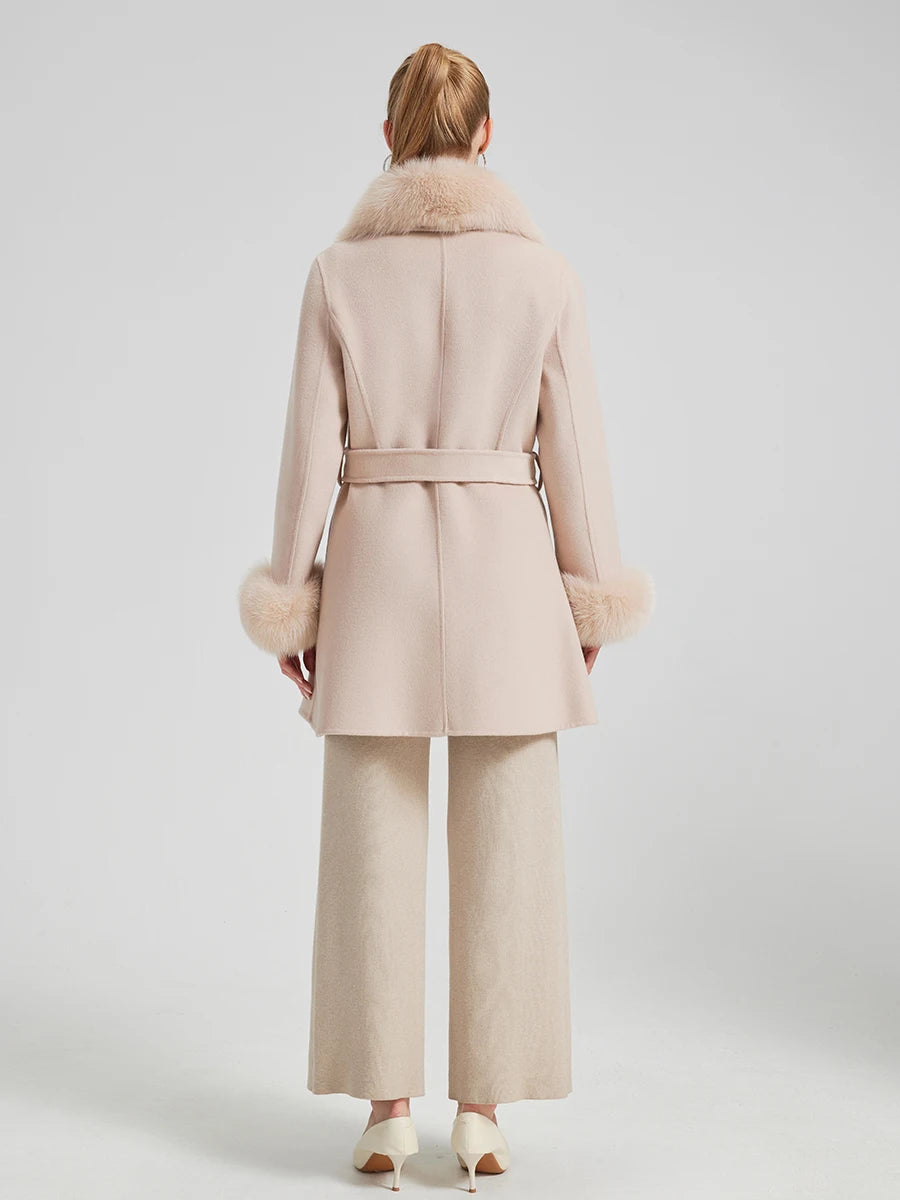 THE ELARA CASHMERE WOOL COAT