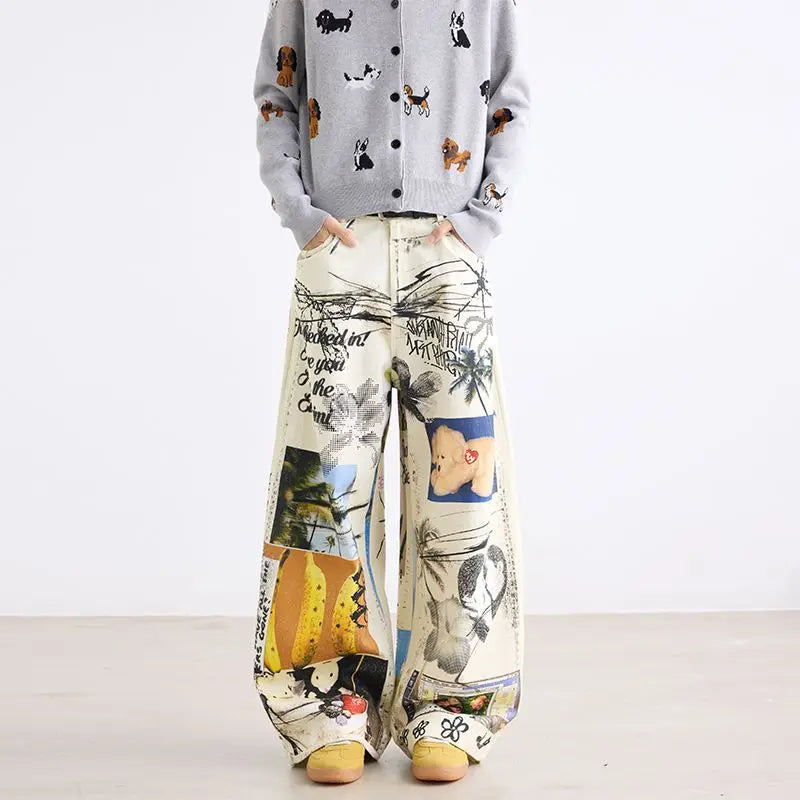 THE ORION GRAFFITI STREETWEAR JEANS