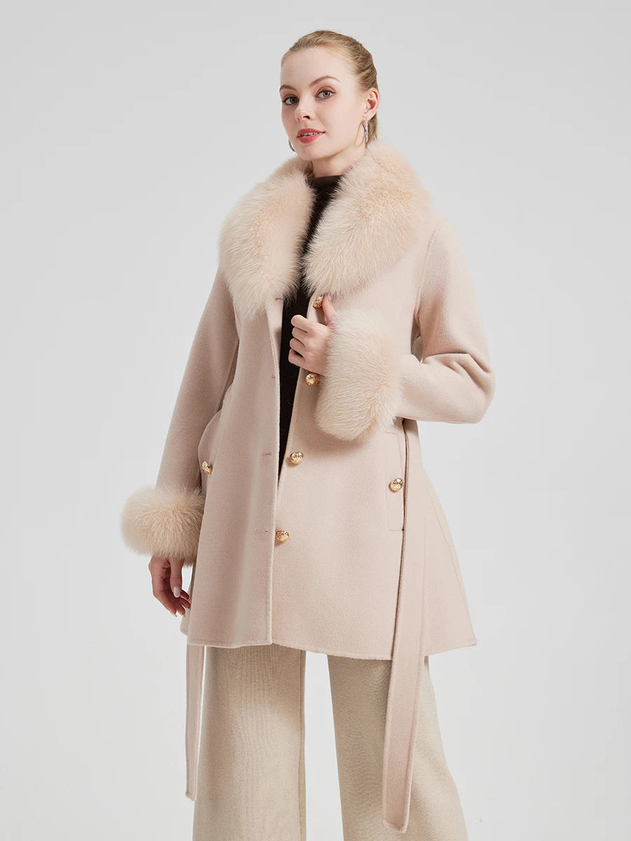 THE ELARA CASHMERE WOOL COAT