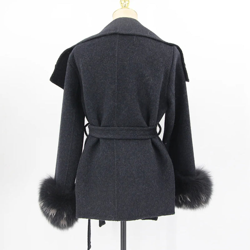 THE LARENA CASHMERE WOOL JACKET