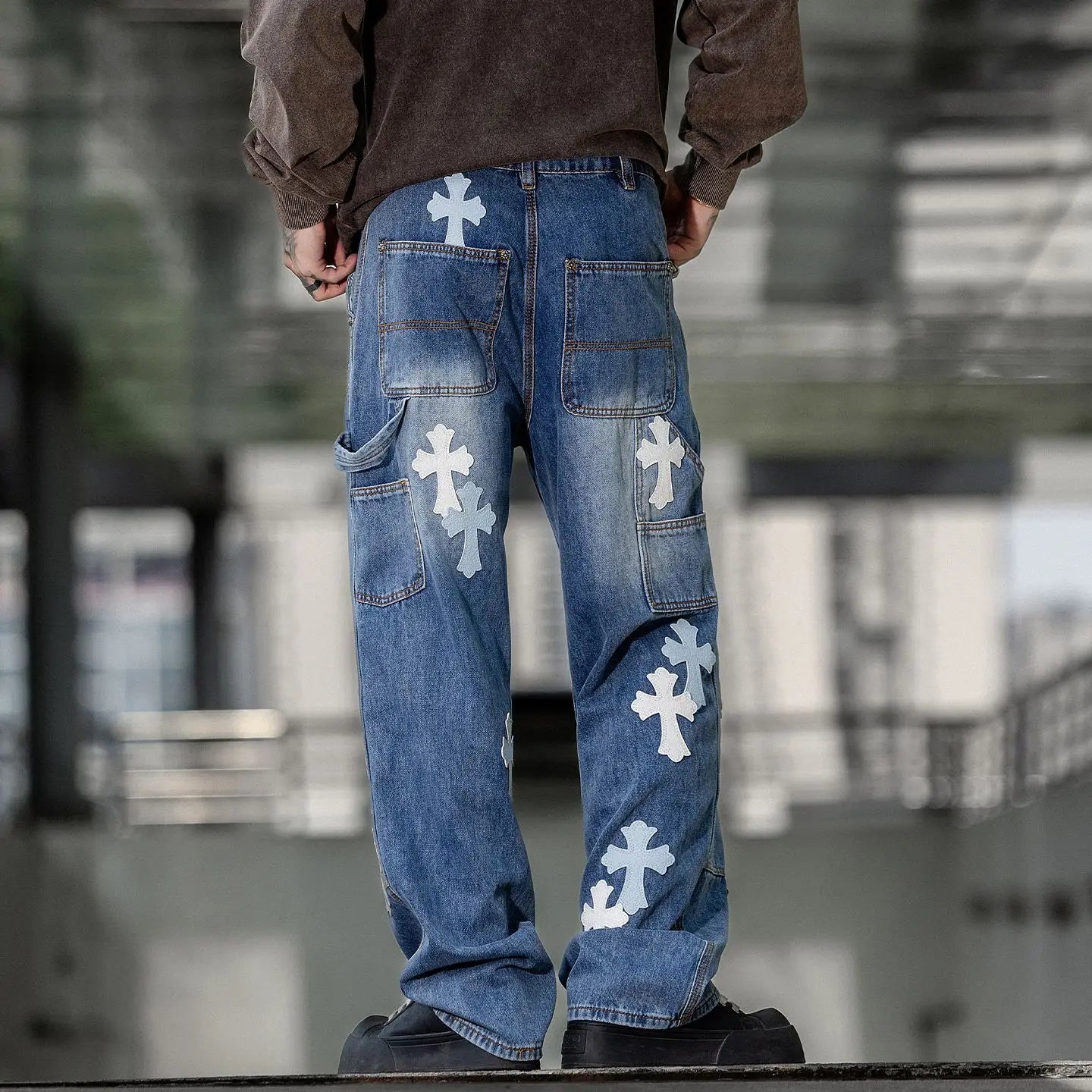 THE ASTOR CROSS-STITCH DENIM