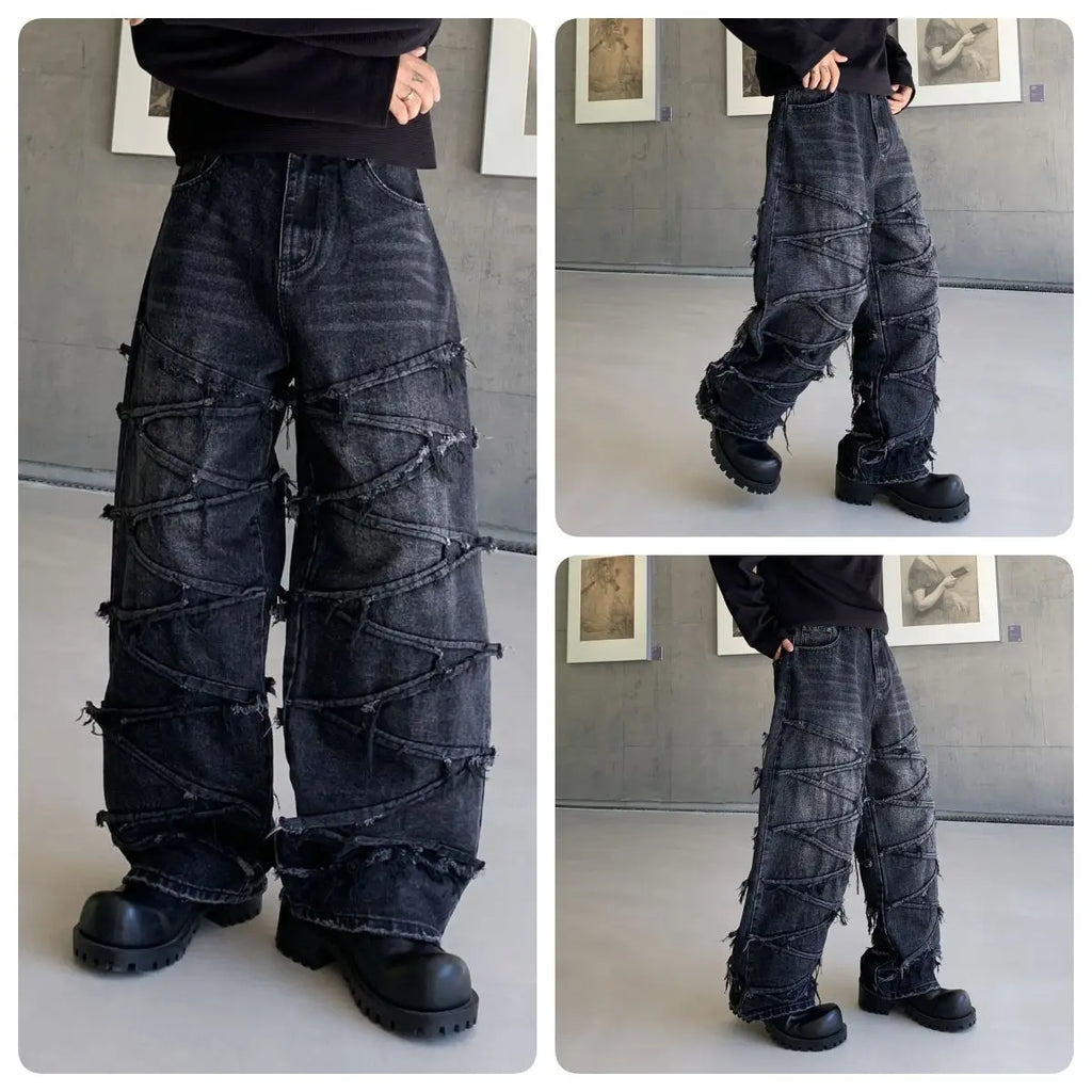 RAZEN RAW-EDGE DENIM