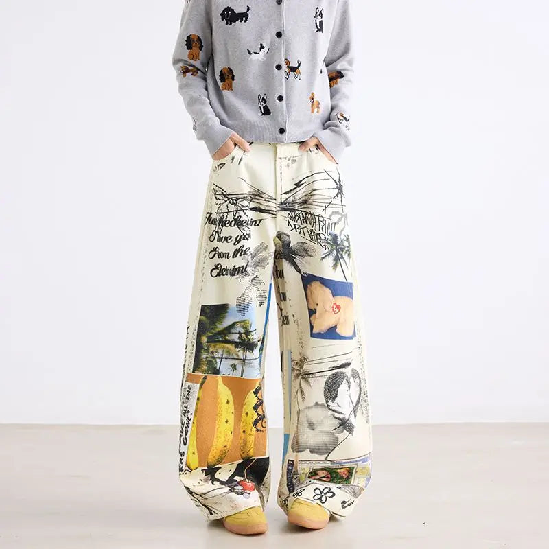 THE ORION GRAFFITI STREETWEAR JEANS