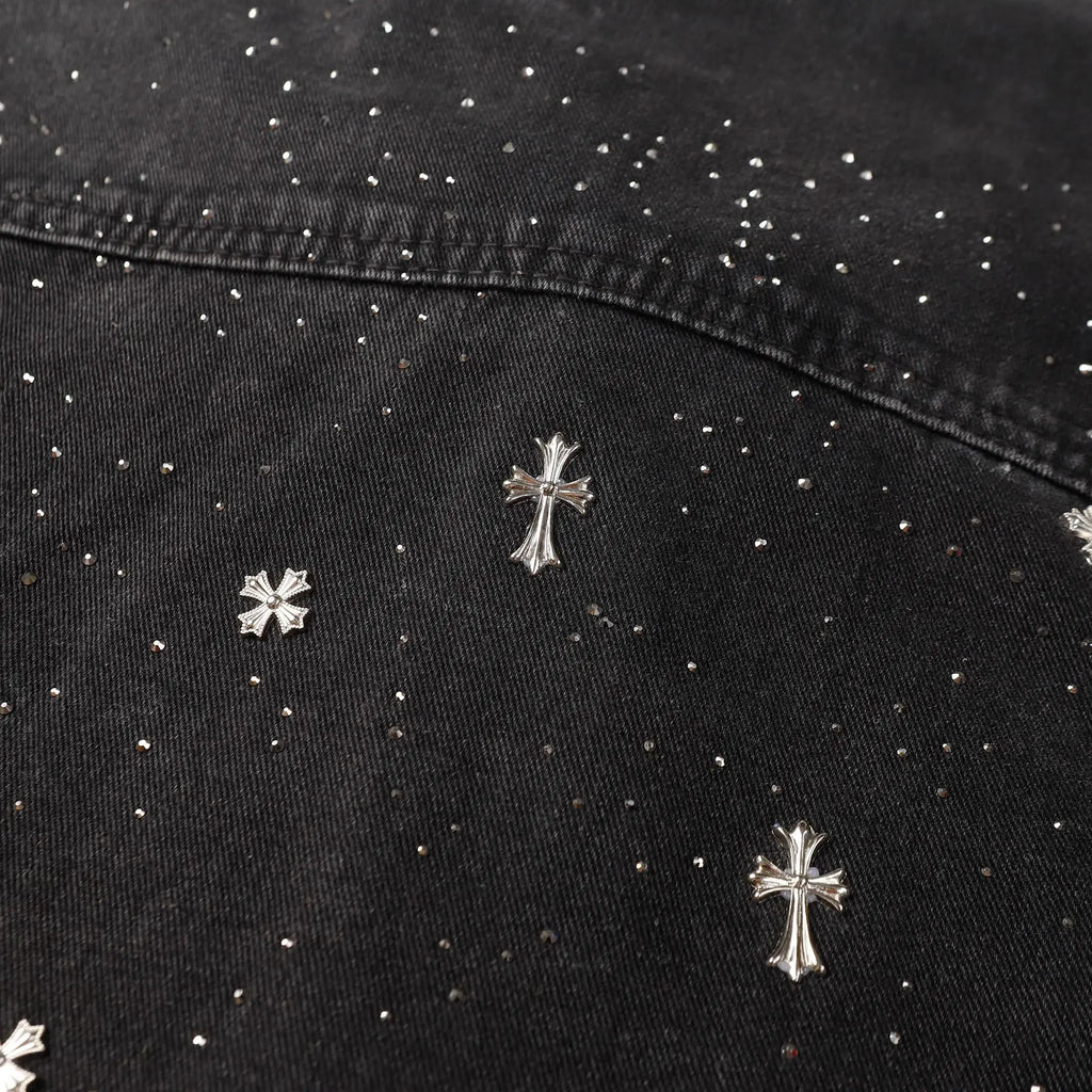 THE STARRY CROSS DENIM JACKET