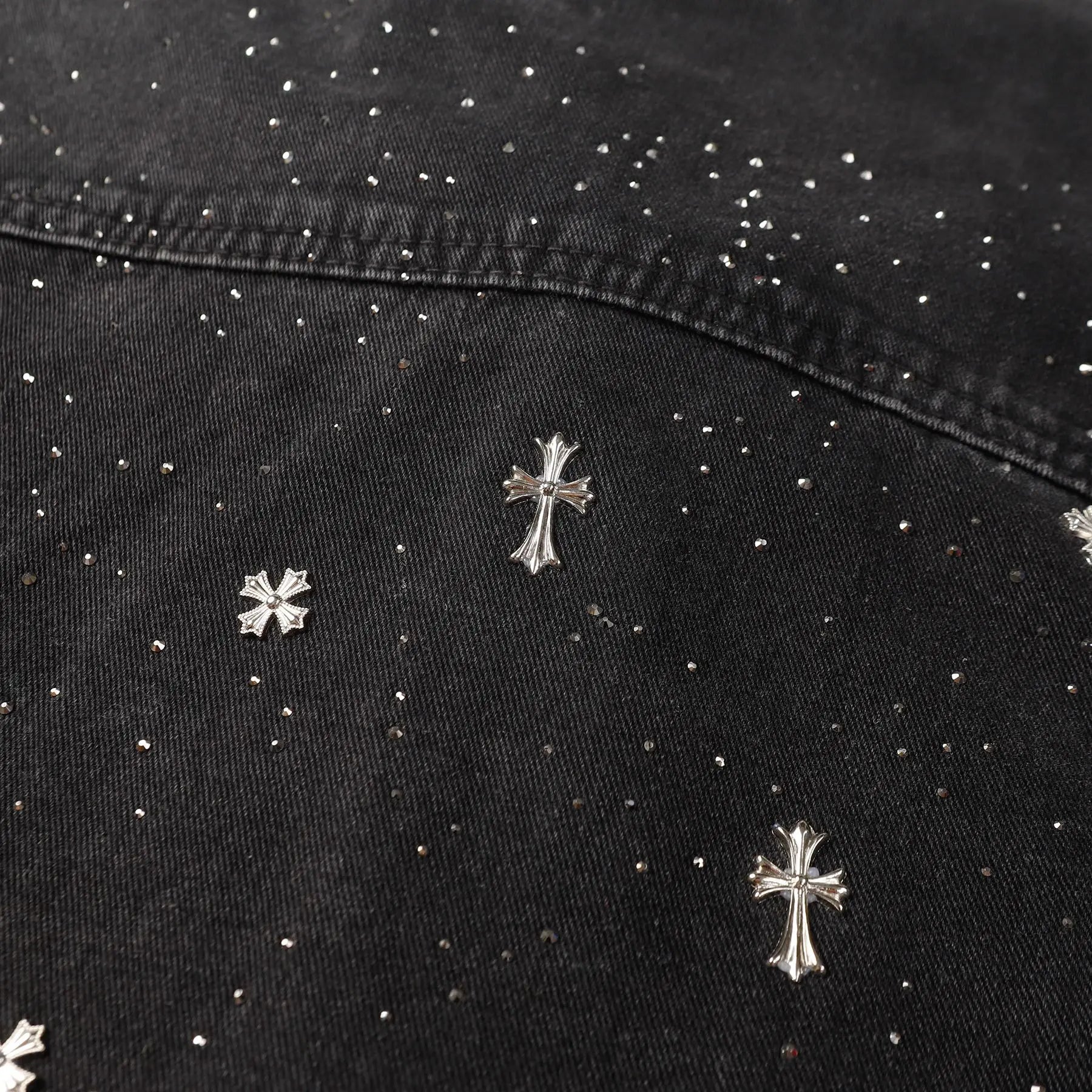 THE STARRY CROSS DENIM JACKET