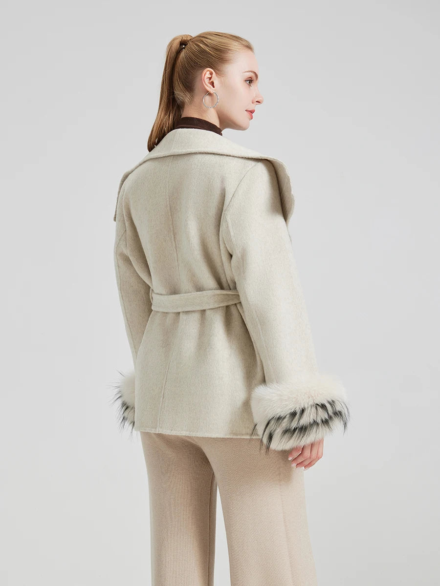 THE LARENA CASHMERE WOOL JACKET