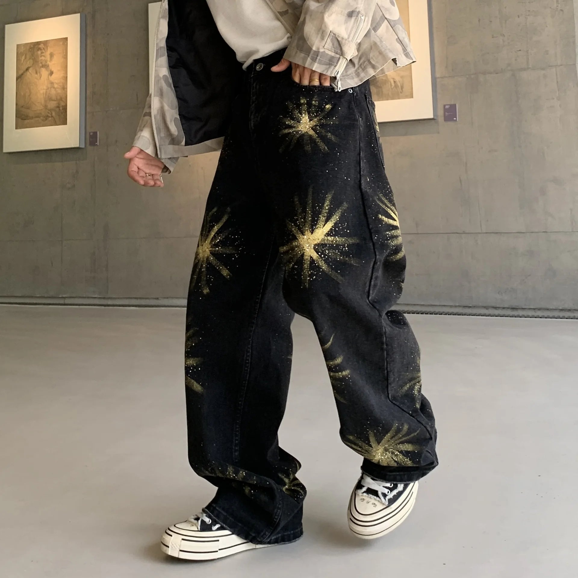 THE DRIPSTONE GRAFFITI STREETWEAR DENIM