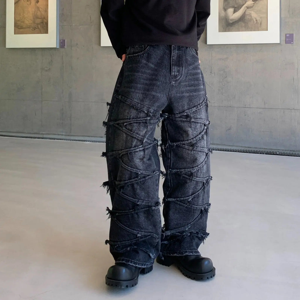 RAZEN RAW-EDGE DENIM