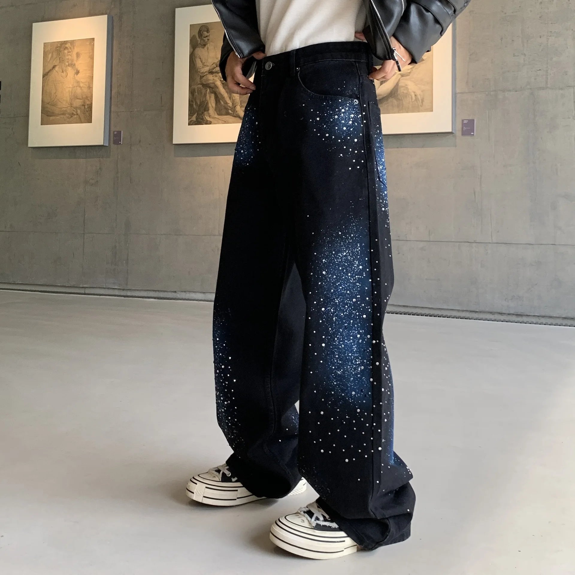 THE GALAXY BLACK DENIM