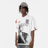 THE  PATCHWORK V-NECK STREETWEAR TEE