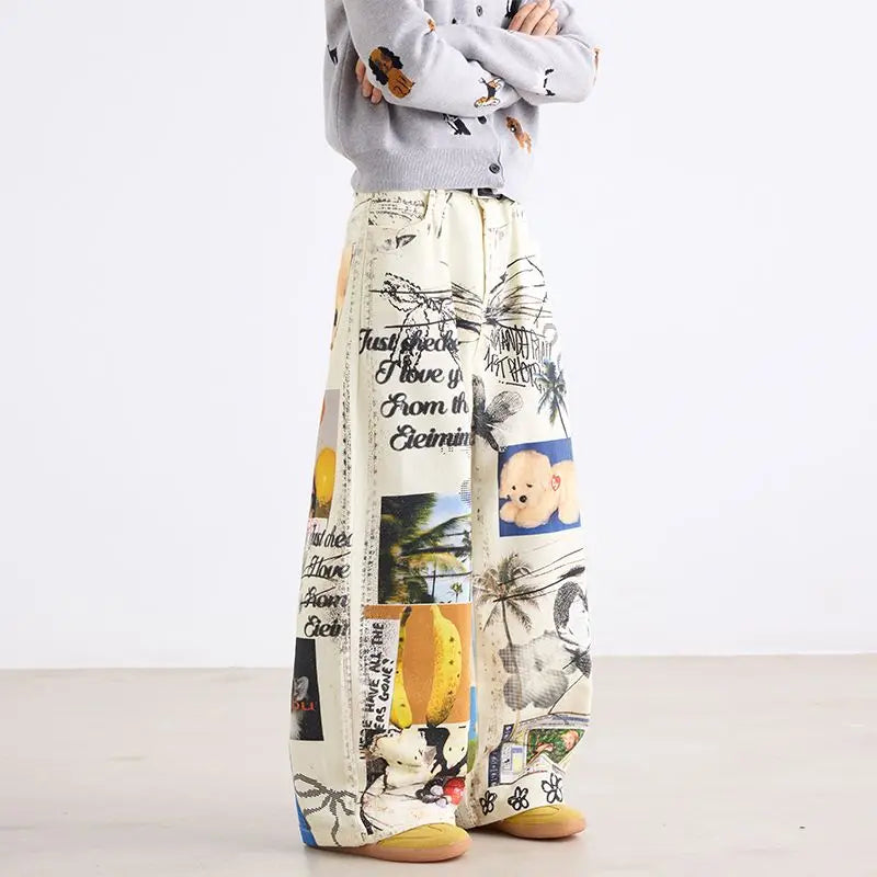 THE ORION GRAFFITI STREETWEAR JEANS