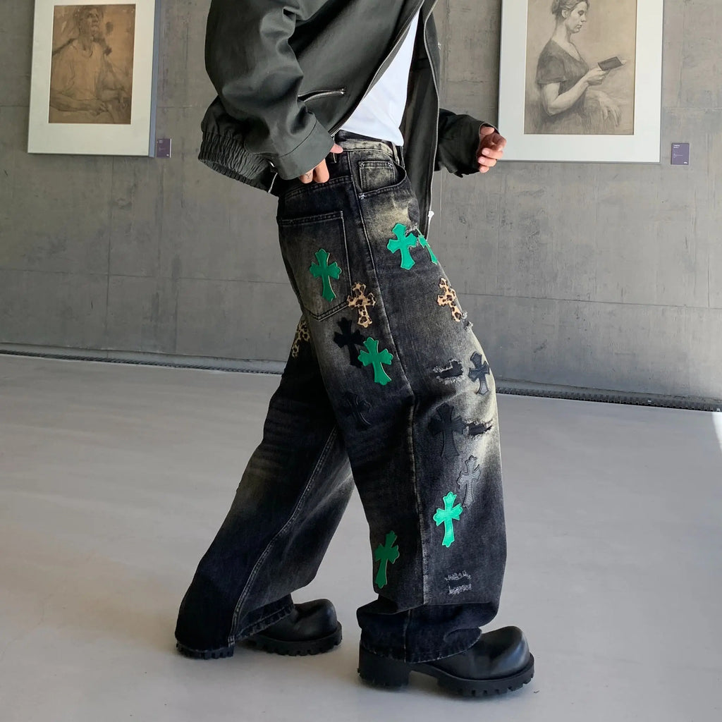 THE NOXIS CROSS-STITCH STREETWEAR DENIM