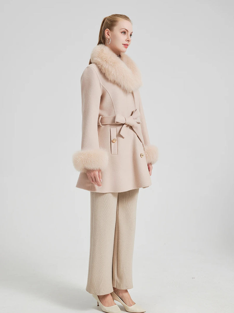 THE ELARA CASHMERE WOOL COAT