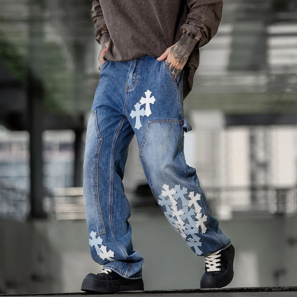 THE ASTOR CROSS-STITCH DENIM
