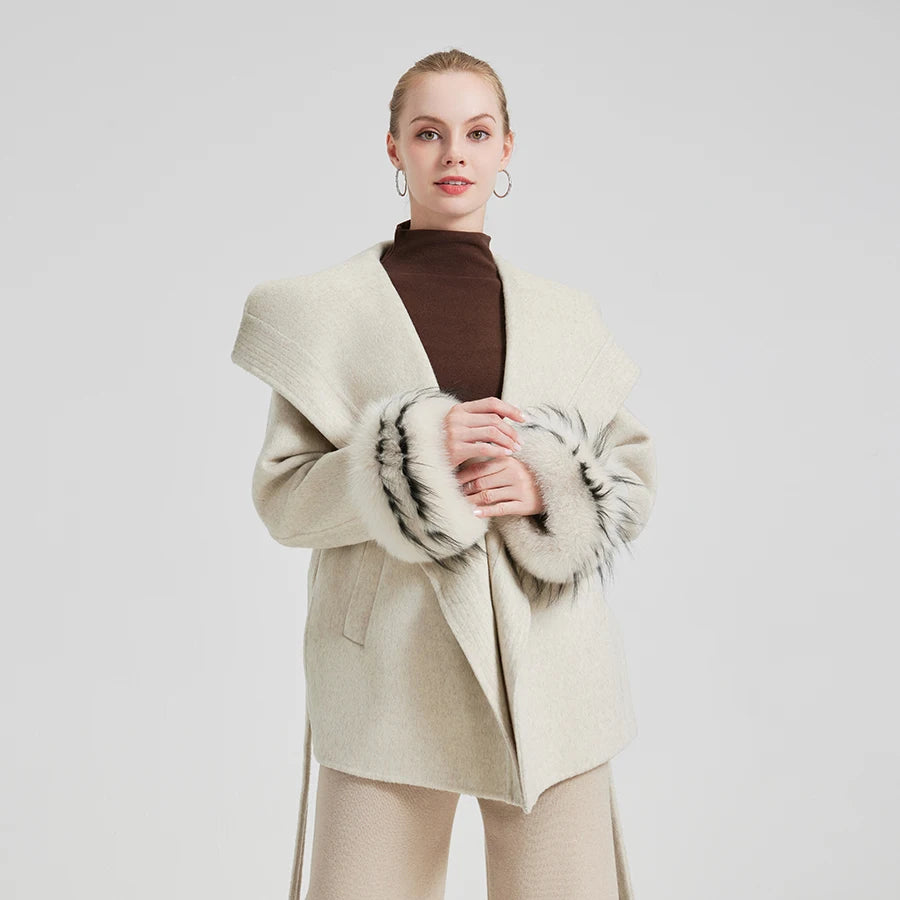 THE LARENA CASHMERE WOOL JACKET