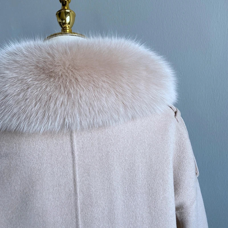 THE EVALENE CASHMERE WOOL FUR