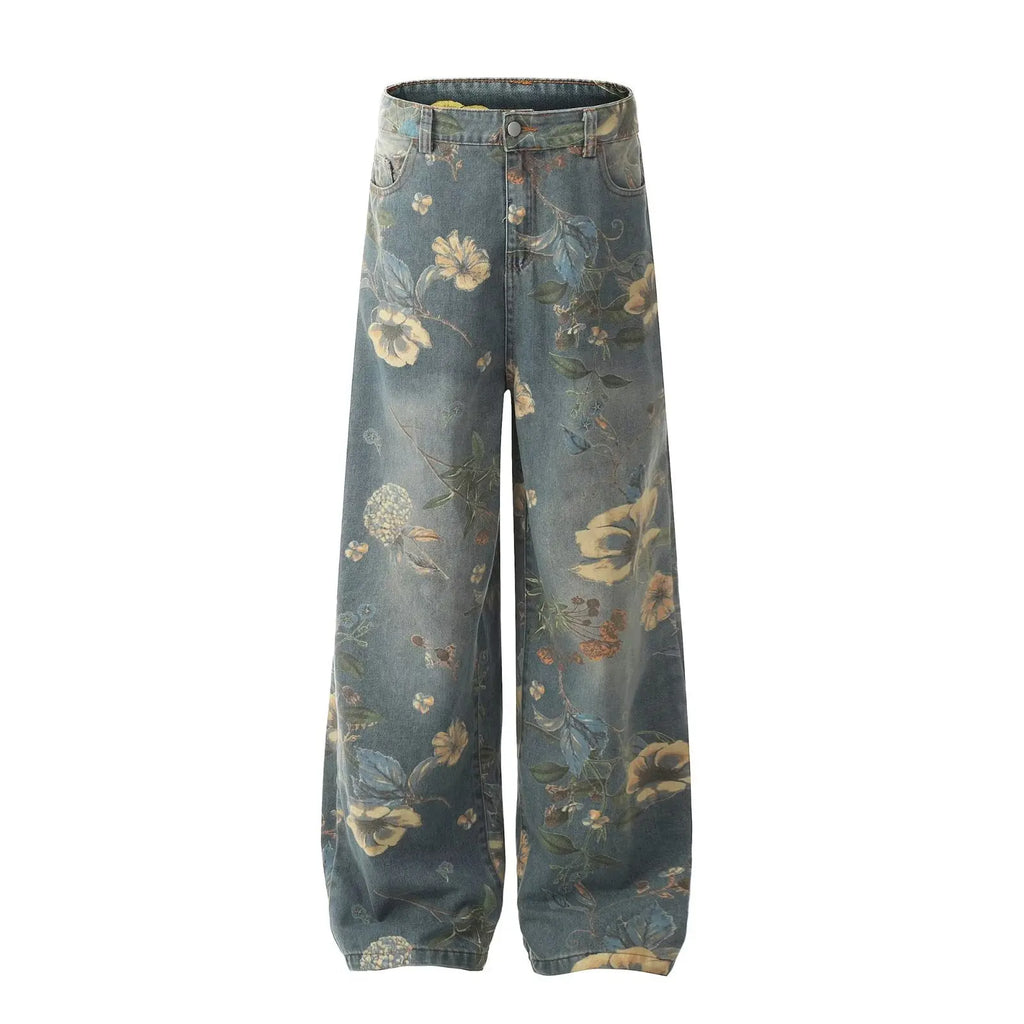 THE AZURE BLOOM STREETWEAR JEANS