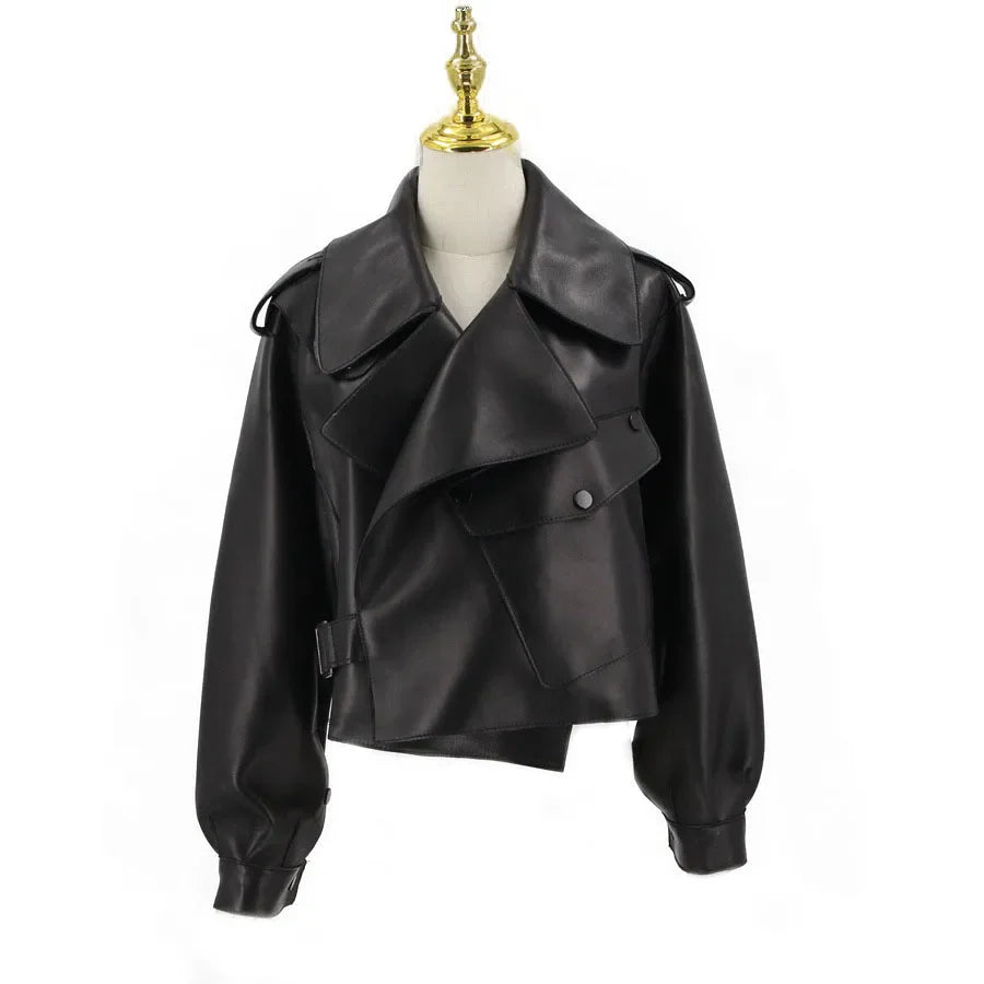 THE VALENCIA BOMBER LEATHER JACKET