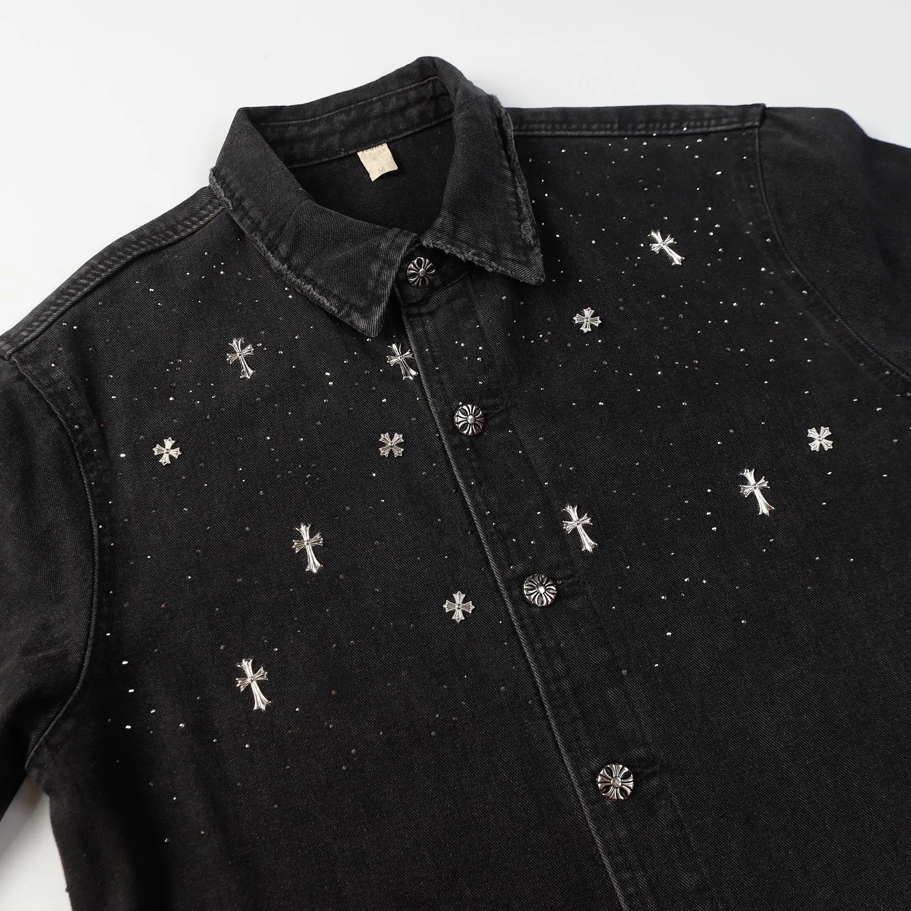 THE STARRY CROSS DENIM JACKET