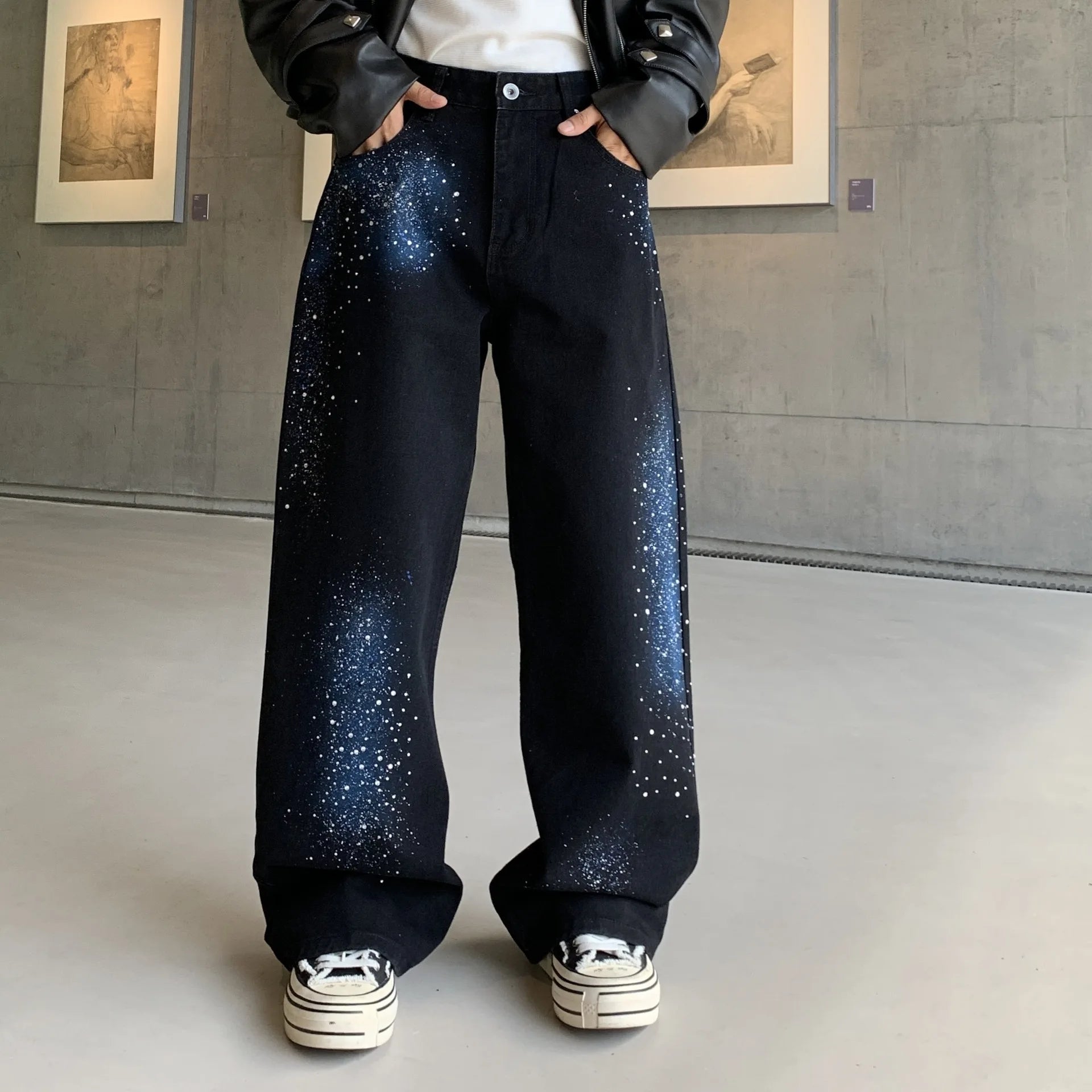 THE GALAXY BLACK DENIM