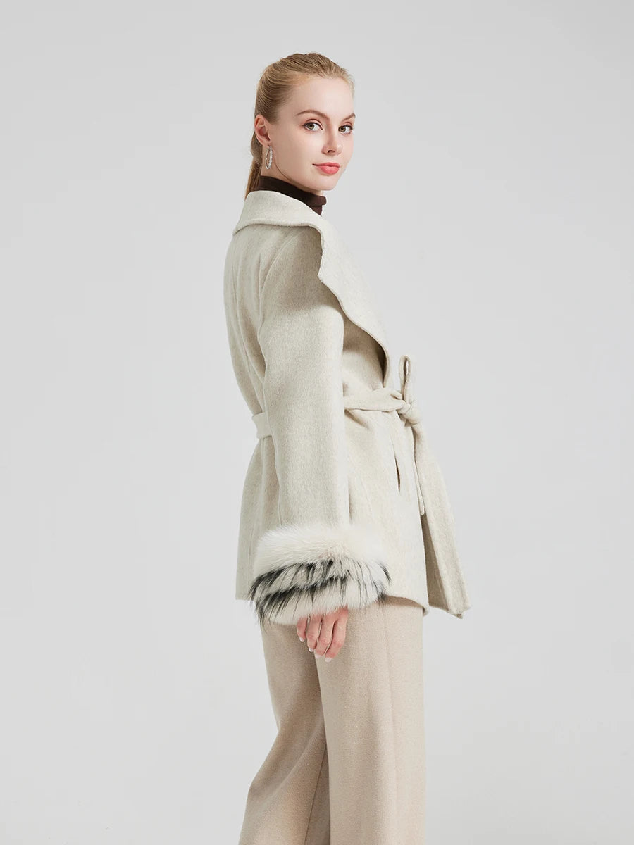THE LARENA CASHMERE WOOL JACKET