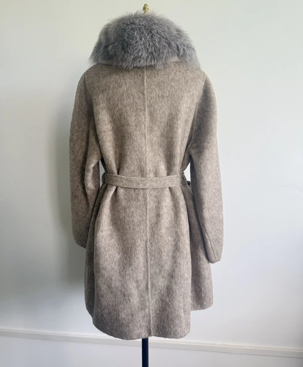 THE VARELLE CASHMERE WOOL OVERCOAT