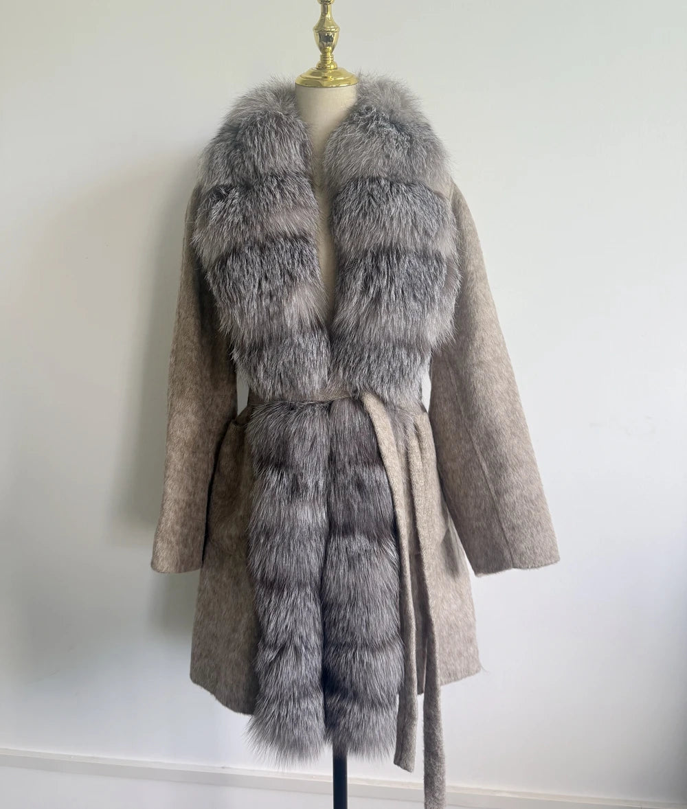 THE VARELLE CASHMERE WOOL OVERCOAT