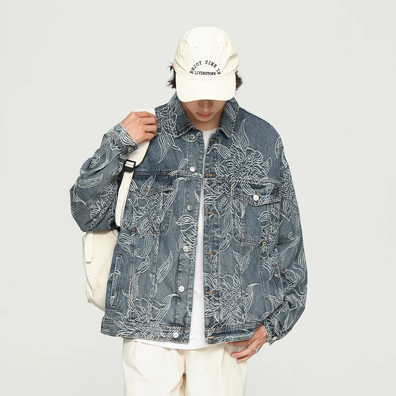 THE FLORAL EMBROIDERY STREETWEAR JACKET