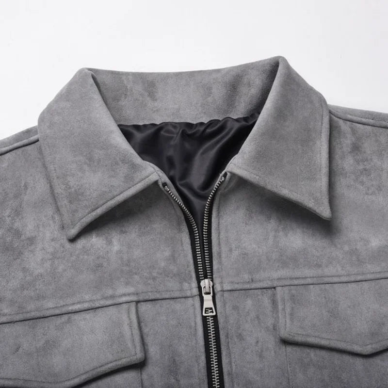 THE DRAEL SUEDE JACKET