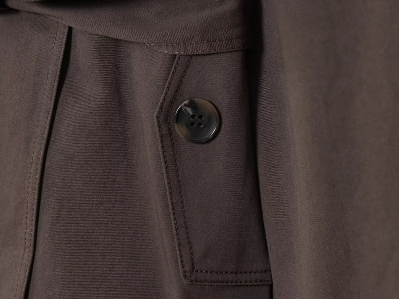MAEVE WOMEN'S BRITISH BROWN TRENCH COAT