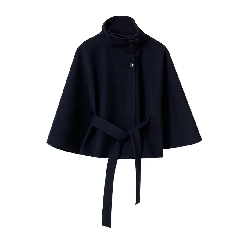 THE SERENA WOMEN'S VINTAGE PONCHO COAT