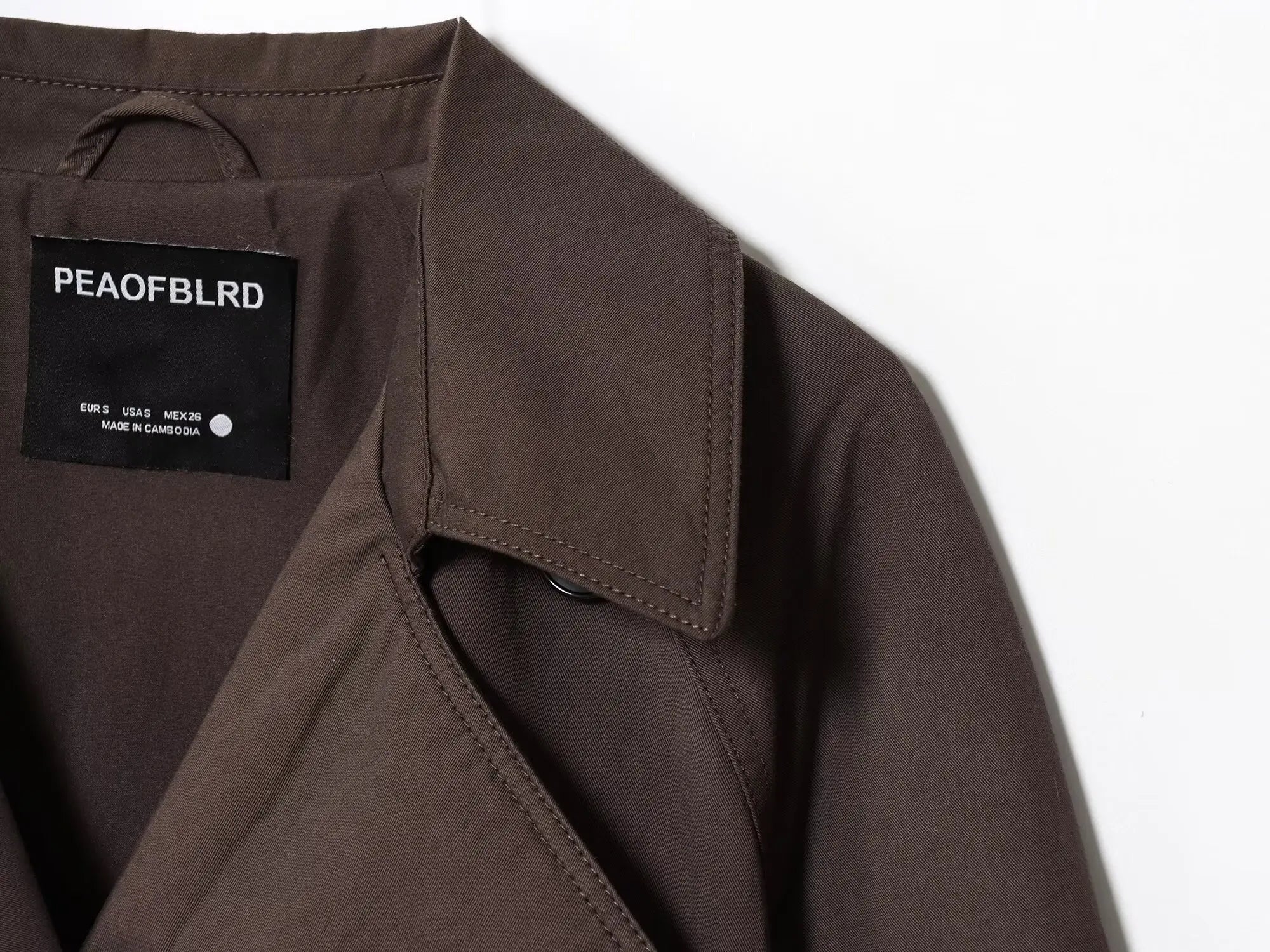 MAEVE WOMEN'S BRITISH BROWN TRENCH COAT