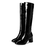 THE SIRENA VINYL BOOTS