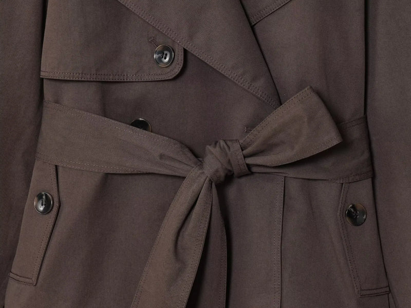 MAEVE WOMEN'S BRITISH BROWN TRENCH COAT