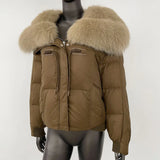 THE ALVARA FOX FUR WINTER COAT