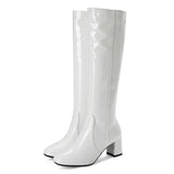 THE SIRENA VINYL BOOTS