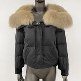 THE ALVARA FOX FUR WINTER COAT