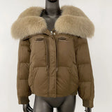 THE ALVARA FOX FUR WINTER COAT