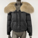 THE ALVARA FOX FUR WINTER COAT