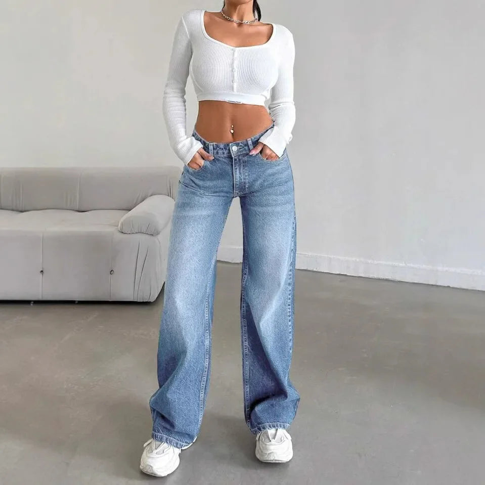 THE LOREN HIGH-WAIST JEANS