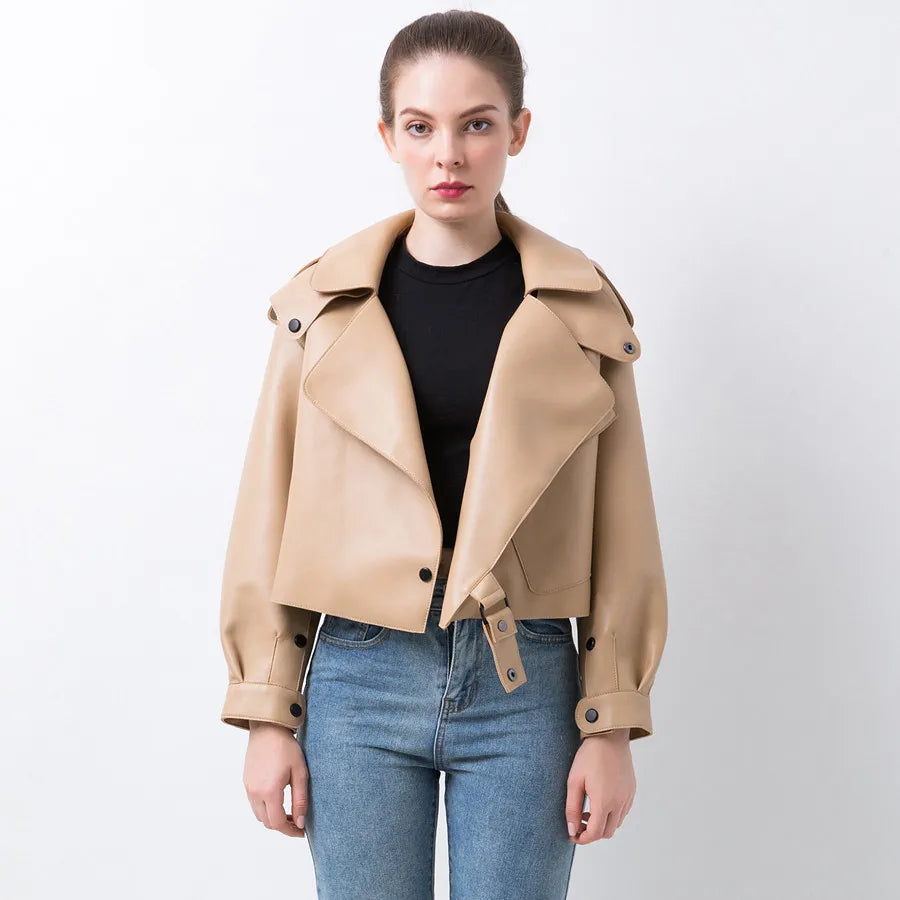 THE VALENCIA BOMBER LEATHER JACKET