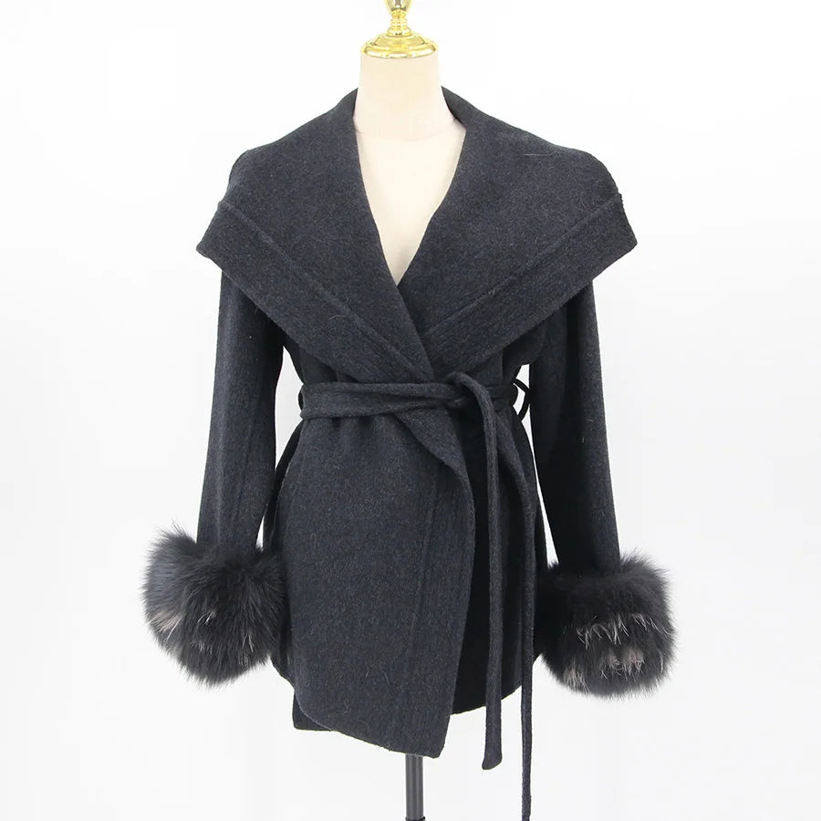 THE LARENA CASHMERE WOOL JACKET